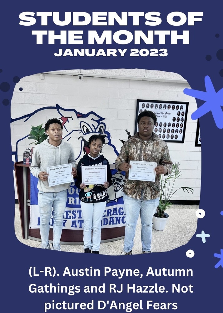 January Students of the Month