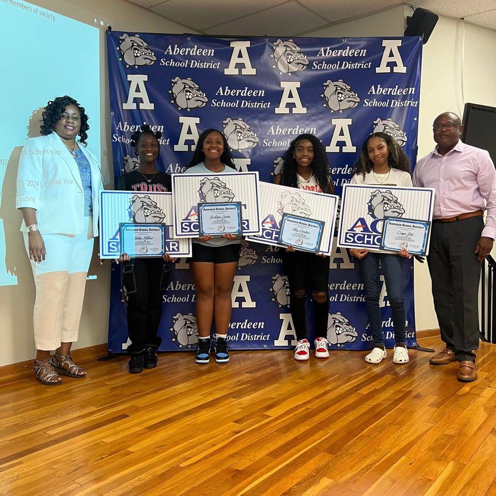 Students honored at August Board Meeting