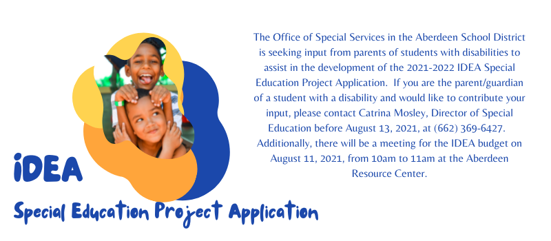 IDEA Special Education Project Application