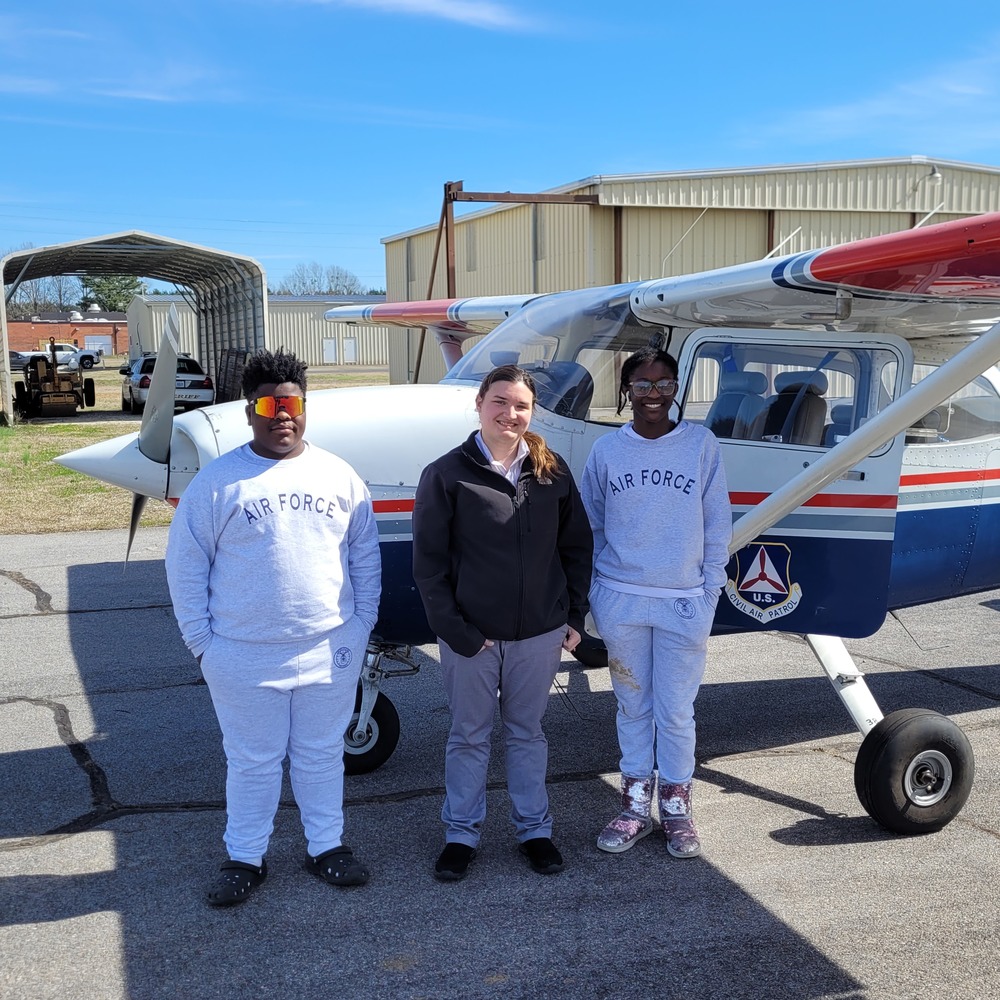 Aberdeen High School AFJROTC Cadets Fly with Civil Air Patrol
