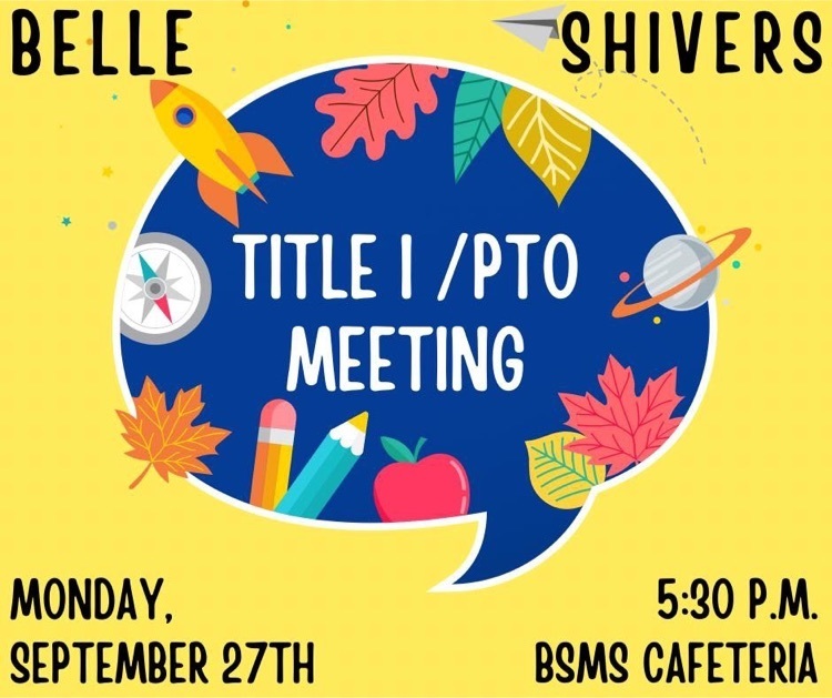 Title I/ PTO Meeting 