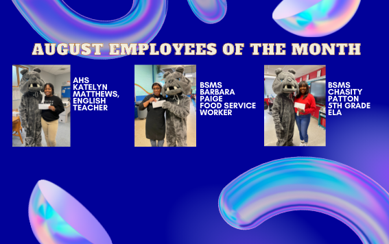 August Employees of the Month