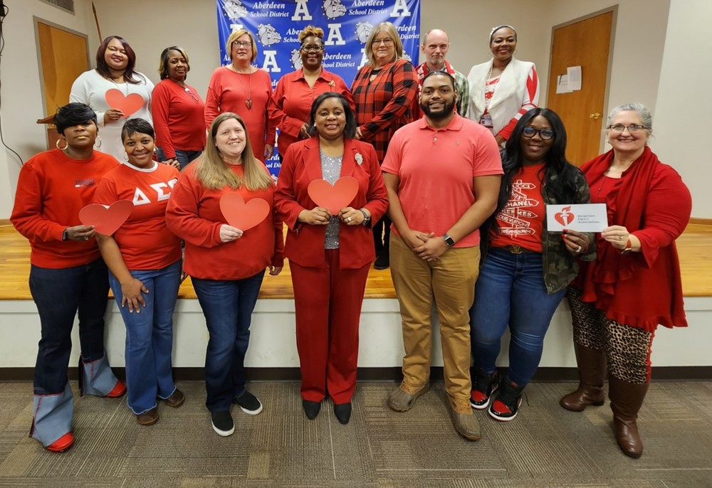 ASD Central Office Goes Red!